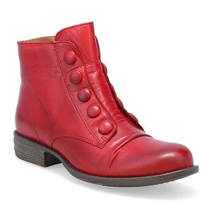 Miz Mooz Red Ankle Booties